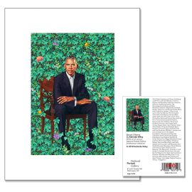Barack Obama Matted Print