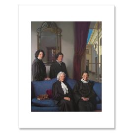 The Four Justices Matted Print