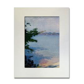 'Dublin Pond, New Hampshire'' Matted Print